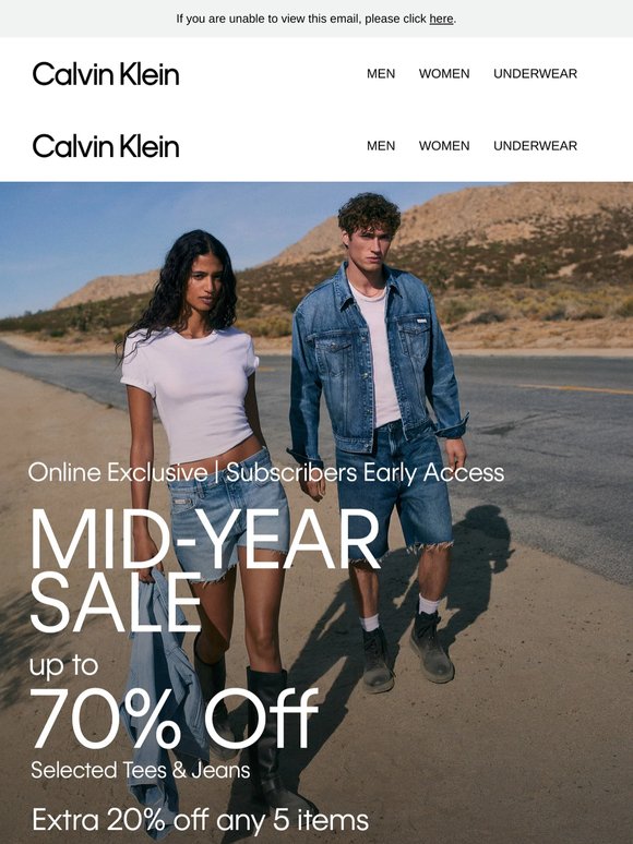 Tees & Jeans Up to 70% OFF