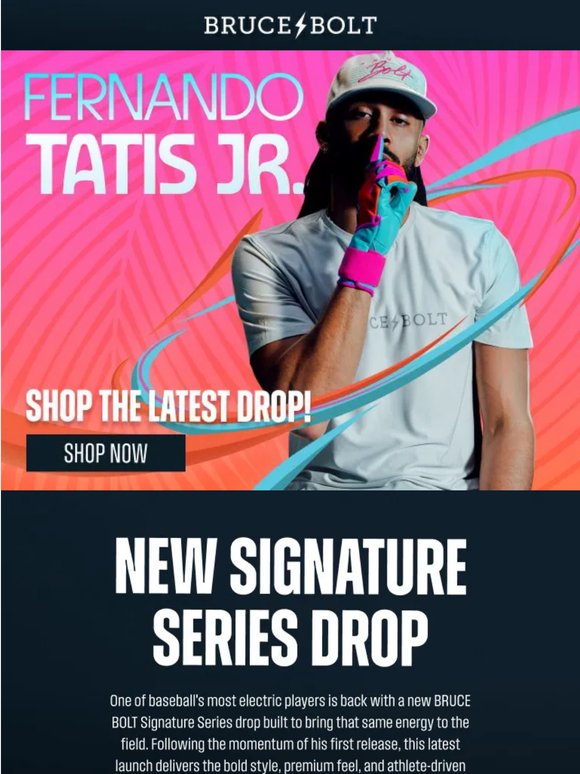⚡Tatis's New Signature Series Just Dropped
