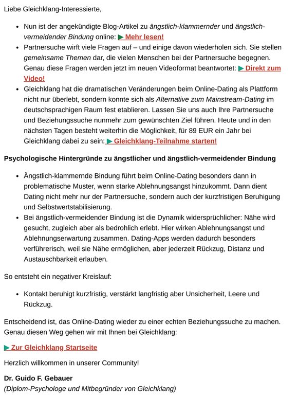 Endlich raus aus ängstlich-vermeidender Bindung
