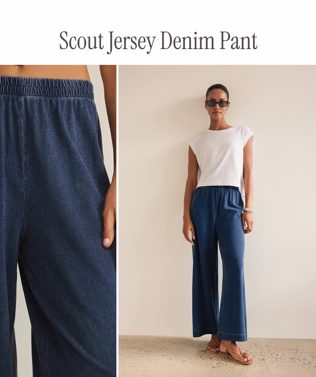 Scout Jersey Denim Pant