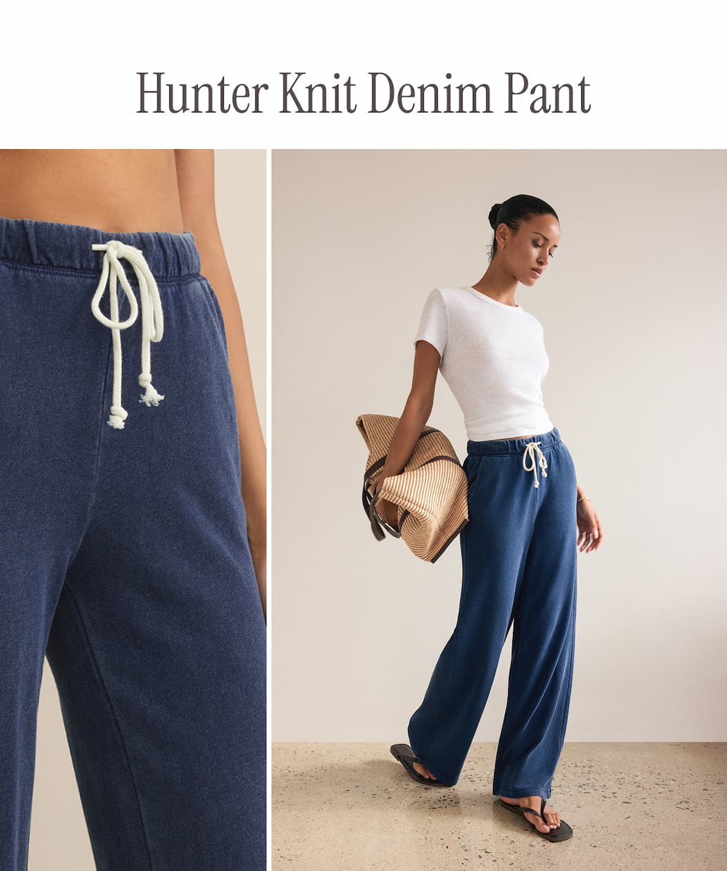 Hunter Knit Denim Pant