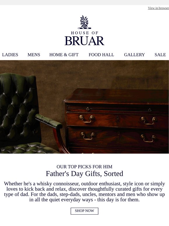Mr —: Father’s Day Gift Inspiration