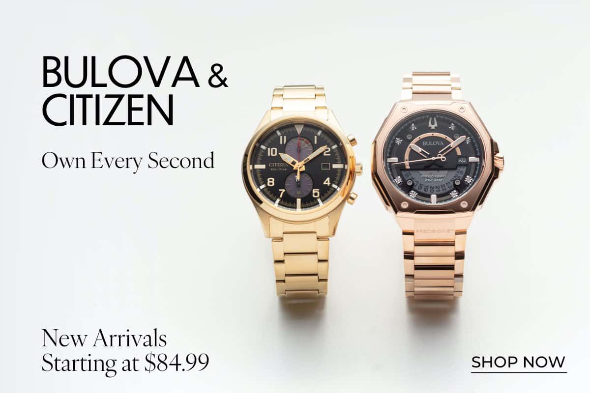 SHOP BULOVA & CITIZEN DEALS*