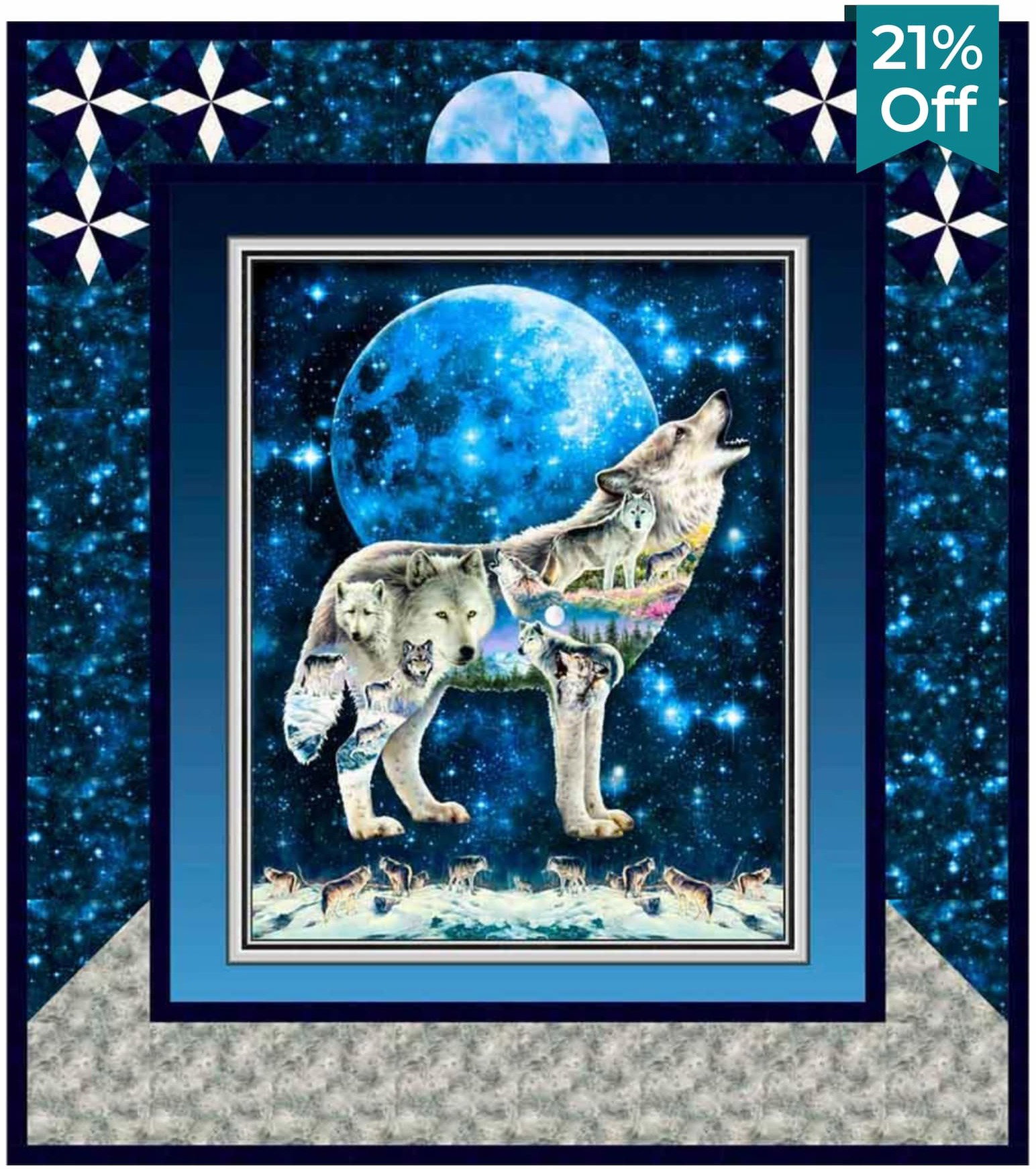 Spirit of the Moon Quilt Kit