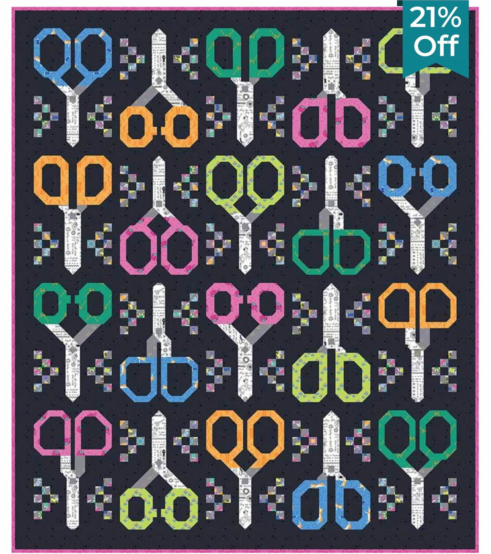Stay Sharp Quilt Kit
