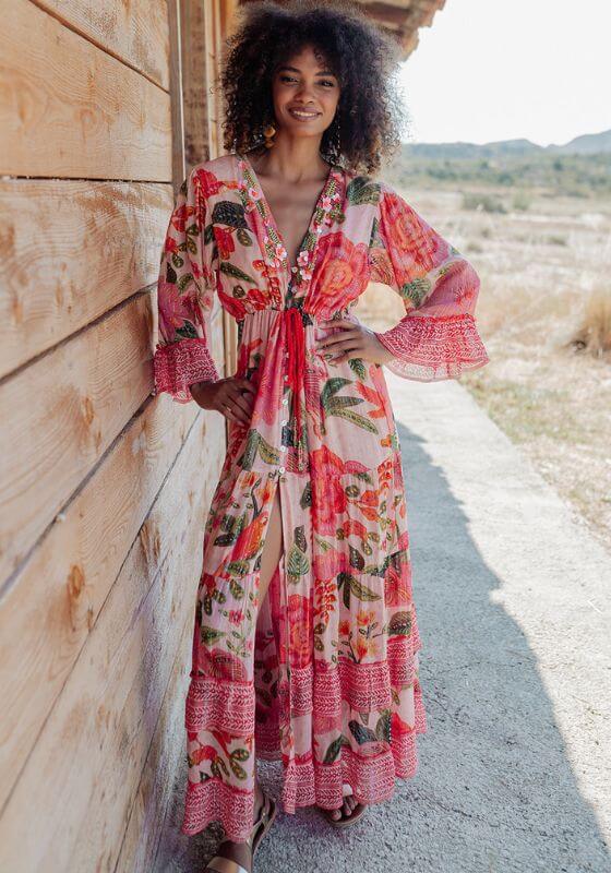 Image of St Barths Dress Orange
