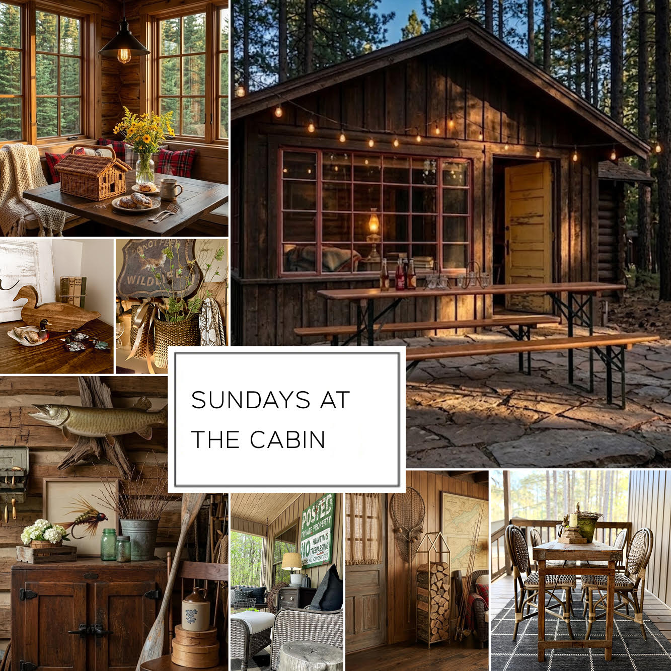 SUNDAYS AT THE CABIN