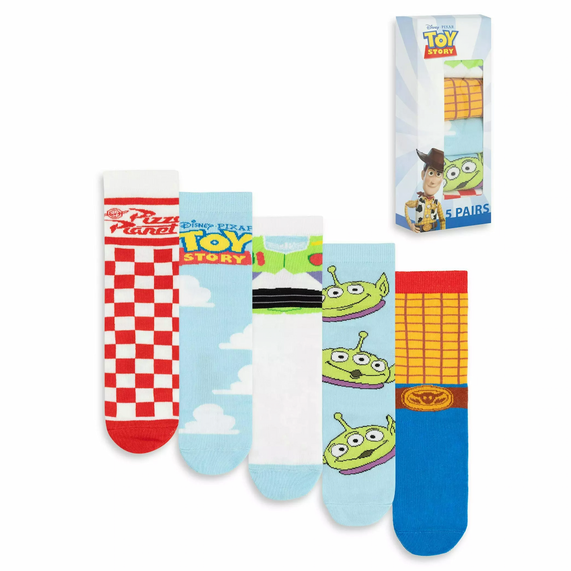 Disney Toy Story - Multicoloured Socks