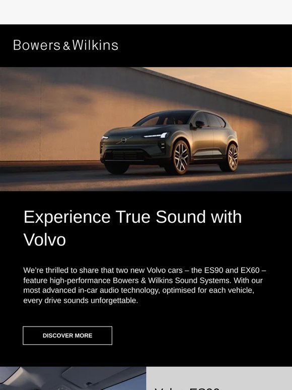 Experience True Sound with Volvo