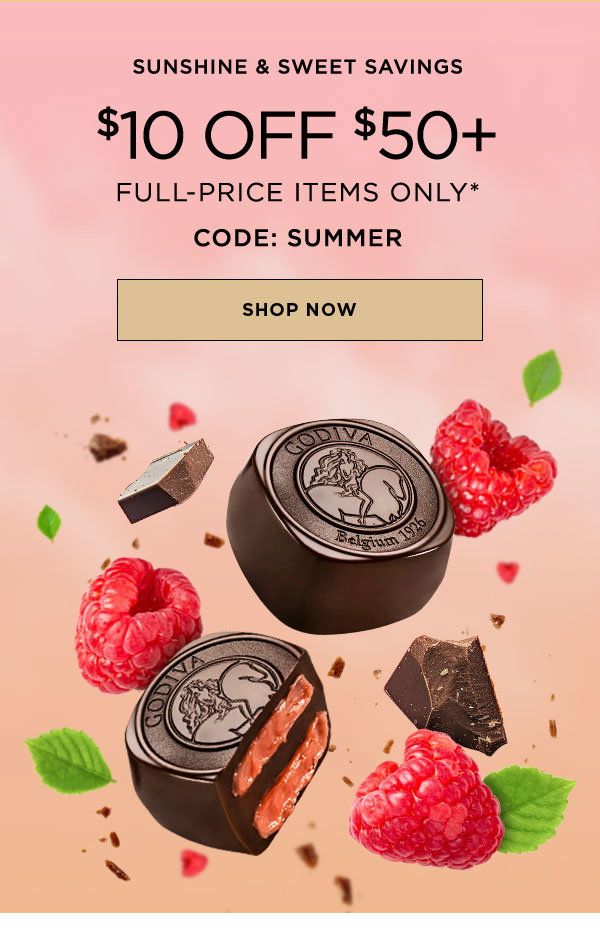 $10 OFF $50+ FULL PRICE ITEMS ONLY