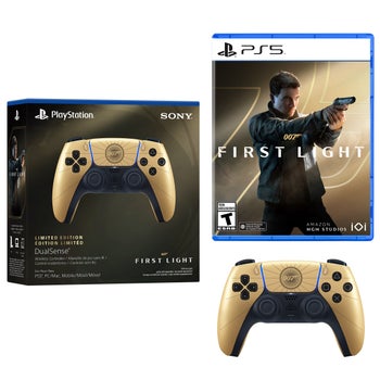 007 First Light and Limited Edition DualSense Wireless Controller - PlayStation 5