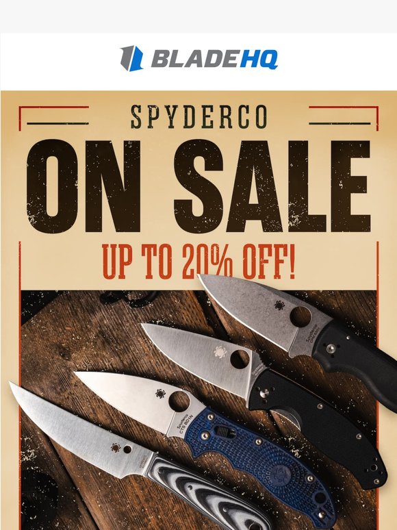 Spyderco Father's Day Sale starts NOW!