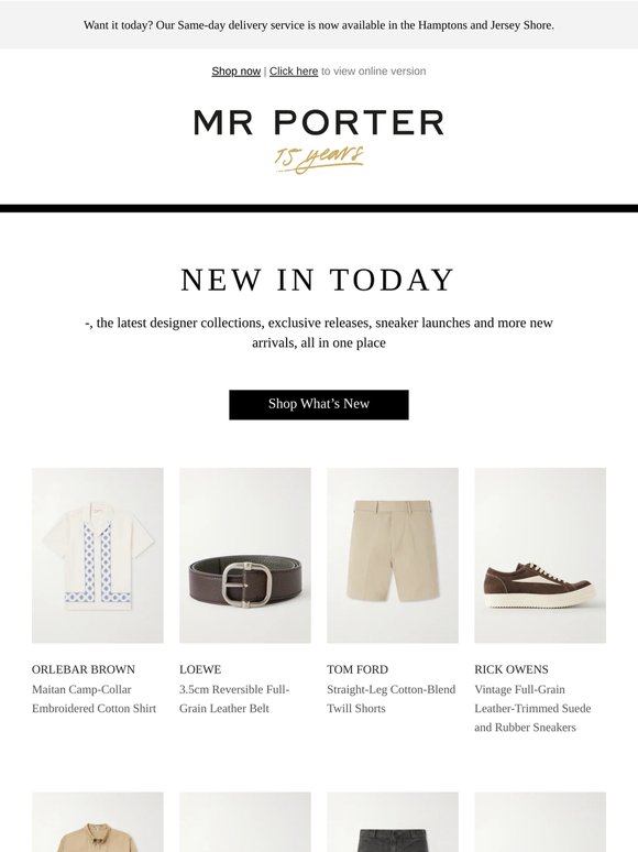Ready for a refresh?