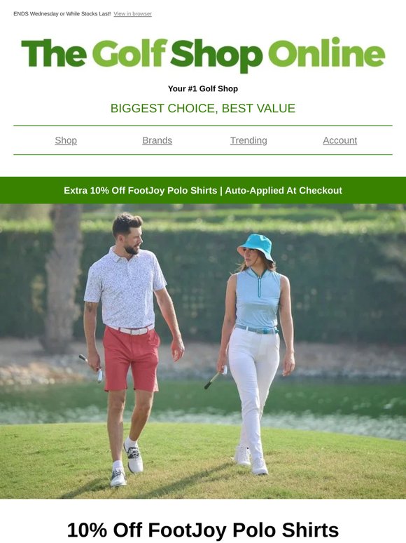 Extra 10% off FJ Shirts (Auto Applied at Checkout) ➡➡