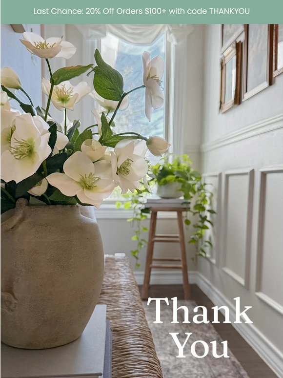 Your Appreciation Offer Ends Today