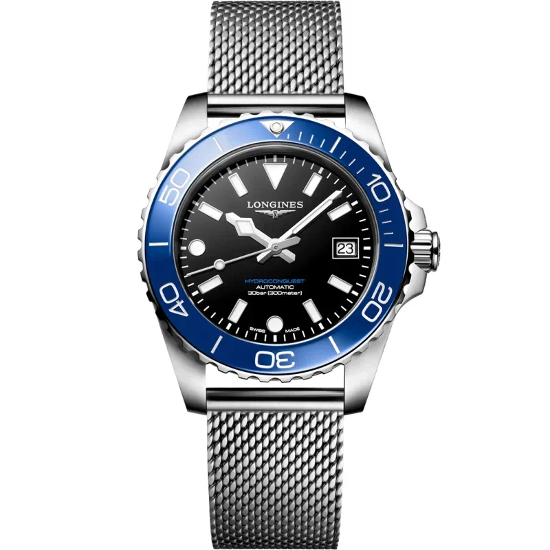 Image of HYDROCONQUEST 39mm | Black Dial