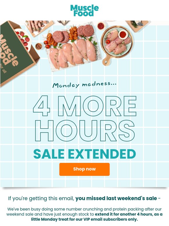 Just 4 More Hours. Sale Extended🤯
