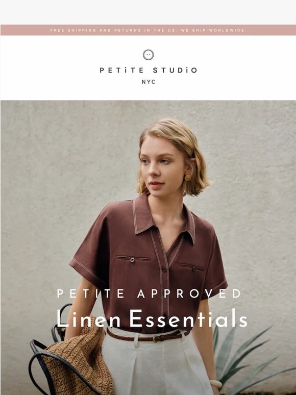 Petite-approved linen essentials