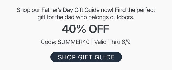 shop father's day gift guide at 40% off
