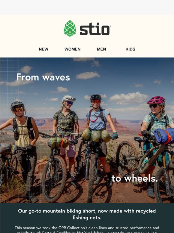 More Mountain Biking, Less Plastic