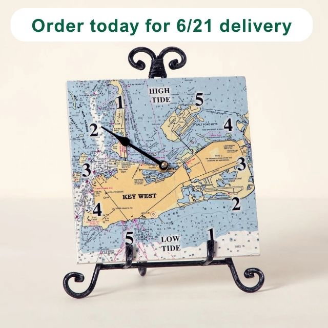 Custom Map Tide Clock
