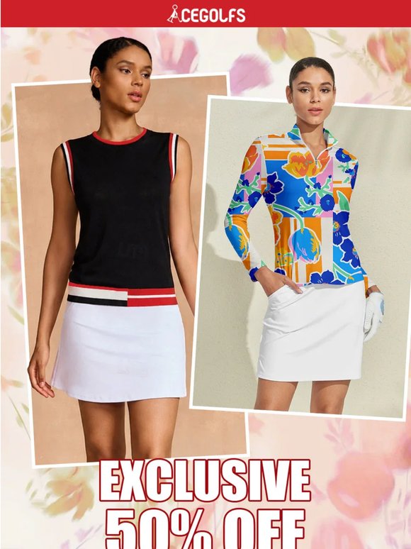 Flash Sale Today: ALL Items 50% OFF to Cool Your Summer.