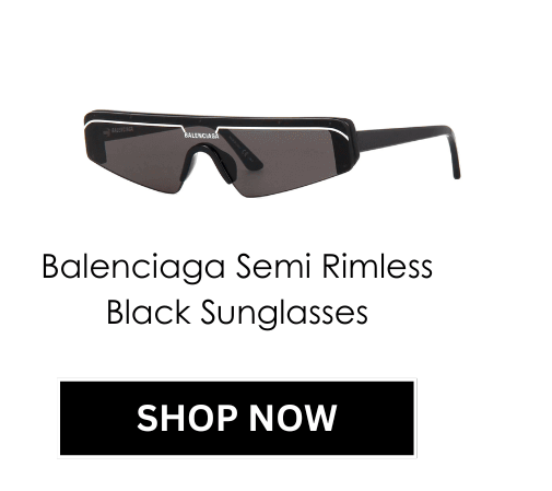 Balenciaga Semi rimless black