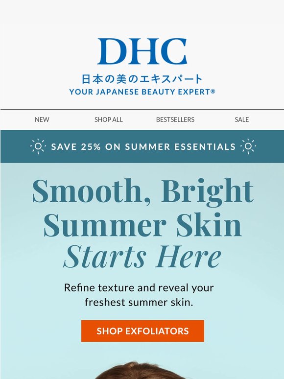Reveal Softer, Smoother Summer Skin