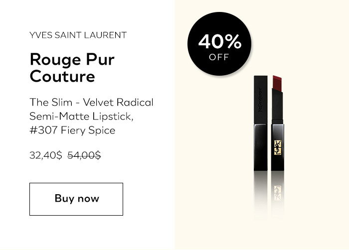 Yves Saint Laurent Rouge Pur Couture - The Slim - Velvet Radical Semi-Matte Lipstick