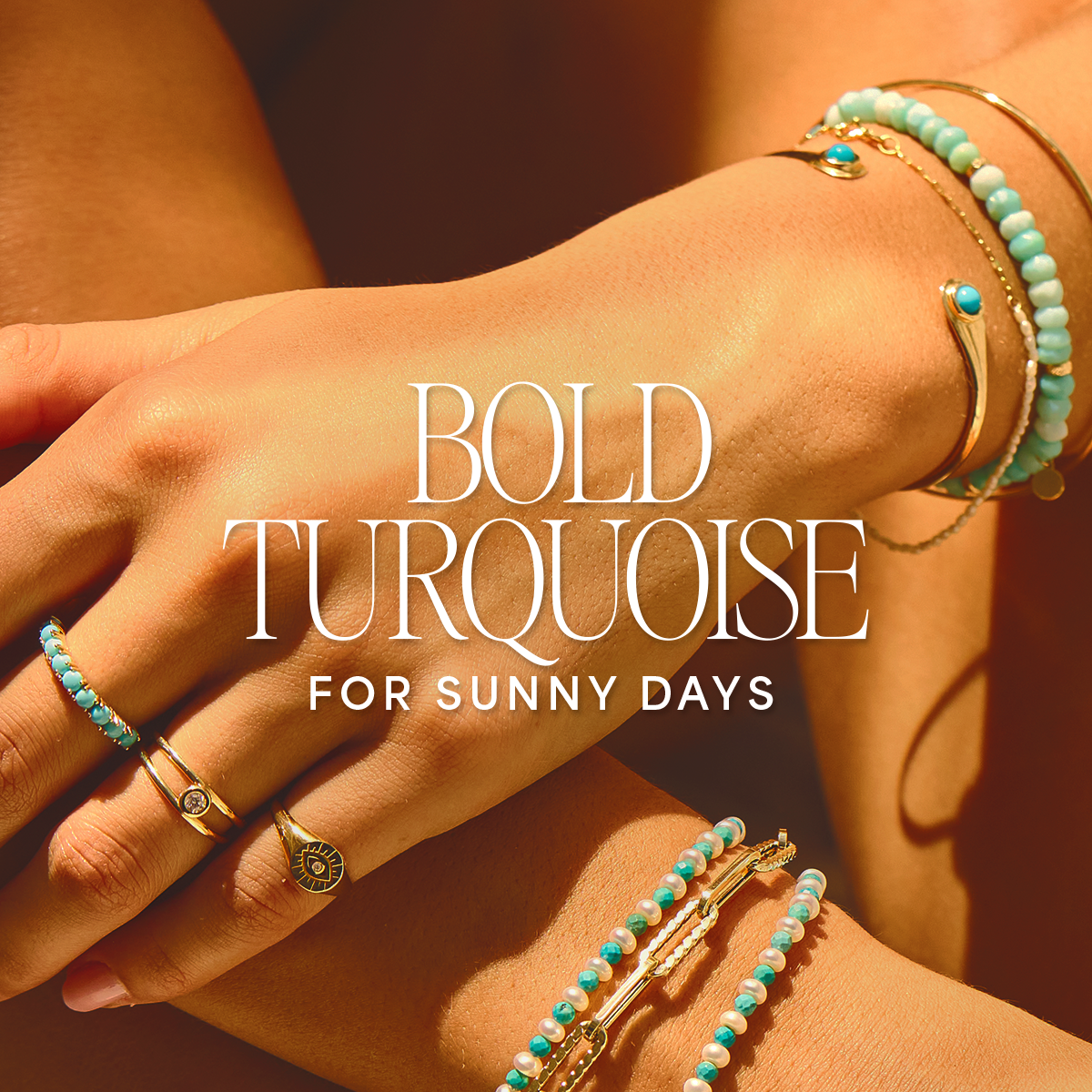Bold Turquoise For Sunny Days