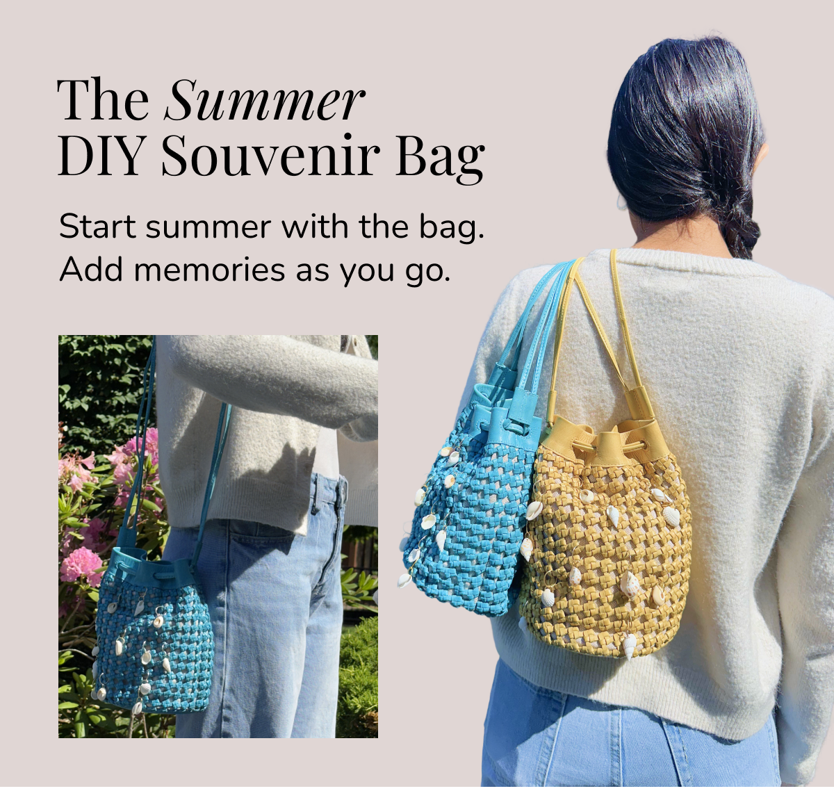 The Summer DIY Souvenir Bag