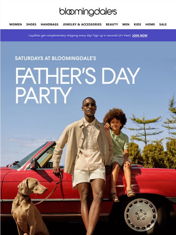 You’re invited: It’s a Father’s Day party!