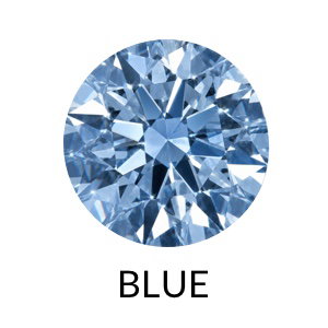 blue lab-grown diamonds