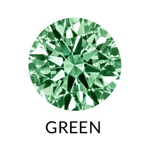 green lab-grown diamonds