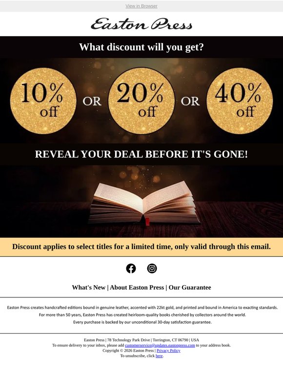 Secret Discount Inside