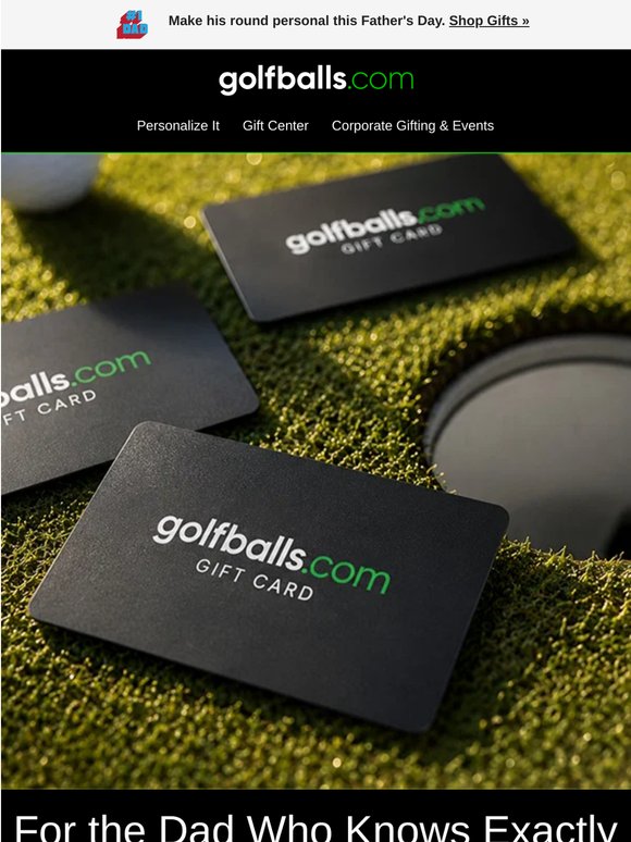 Digital Gift Cards are here - Just in time for Father's Day!