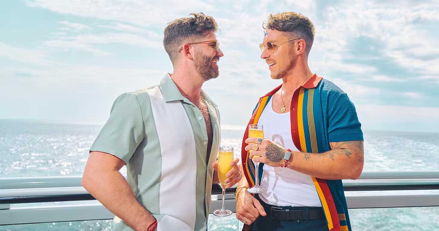 Pride Month at sea:  joy, visibility, and community. 