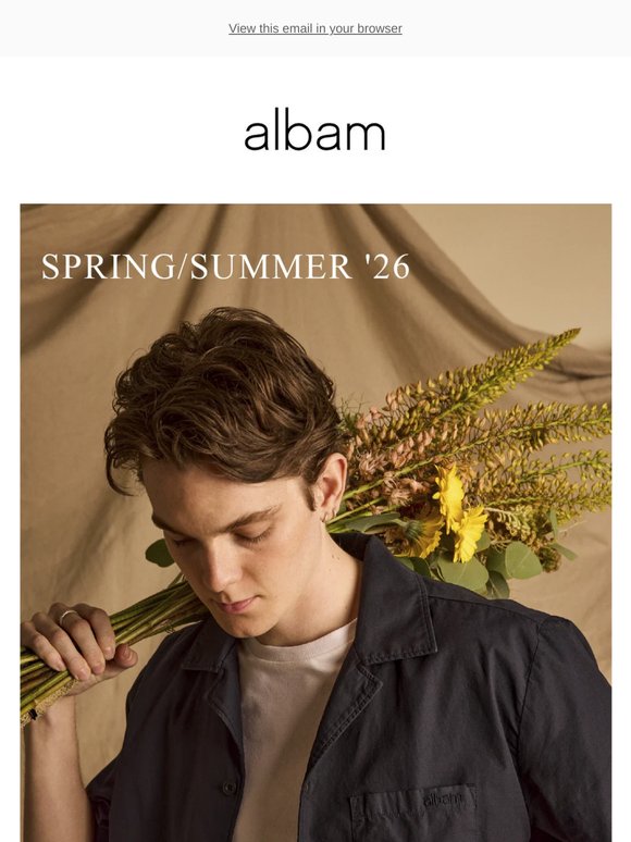SS26 | 20% Off Ends Soon