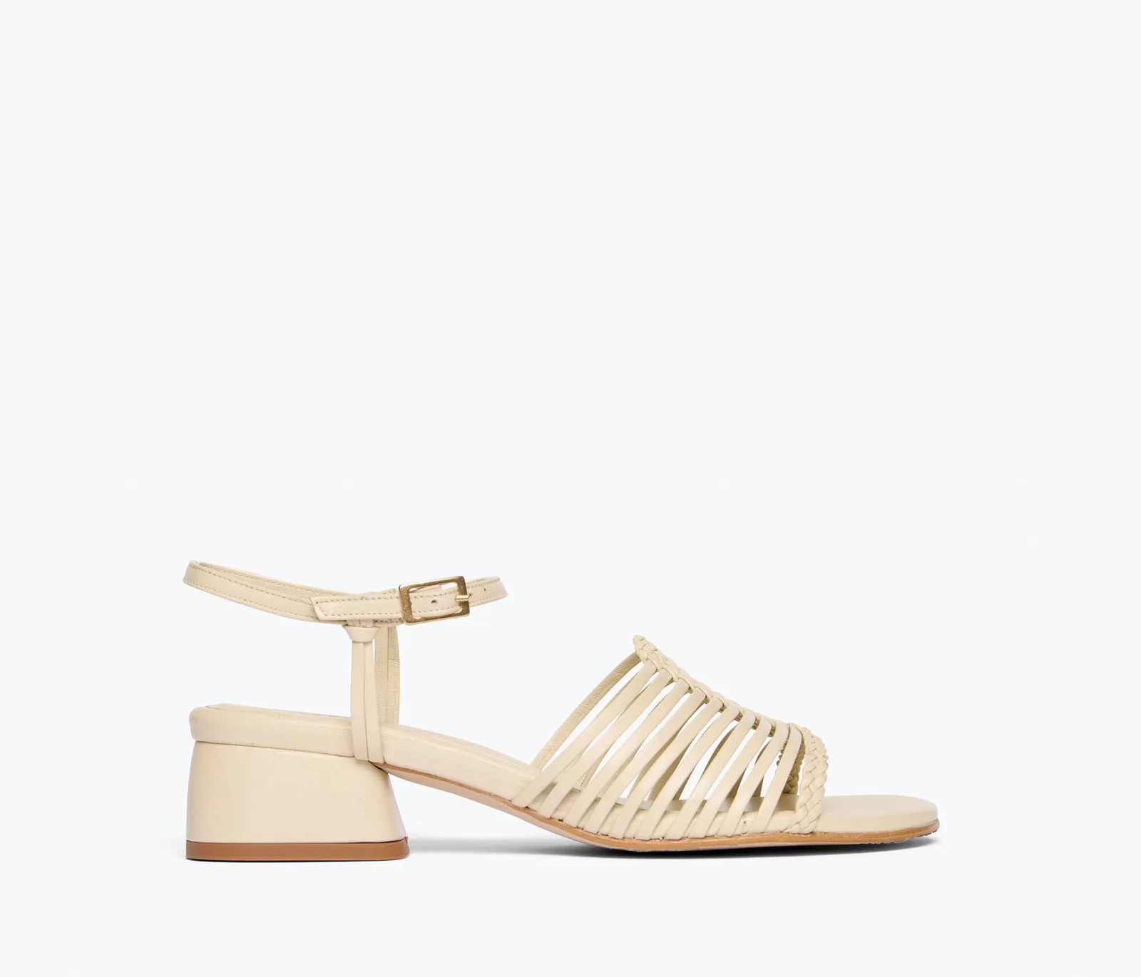 Image of JUDY WOVEN BLOCK HEEL SANDAL