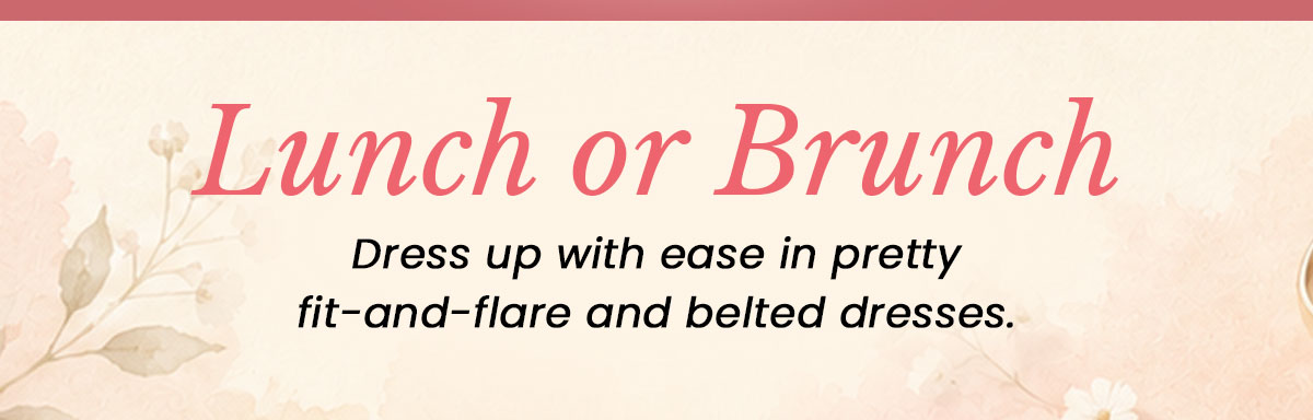 lunch or brunch