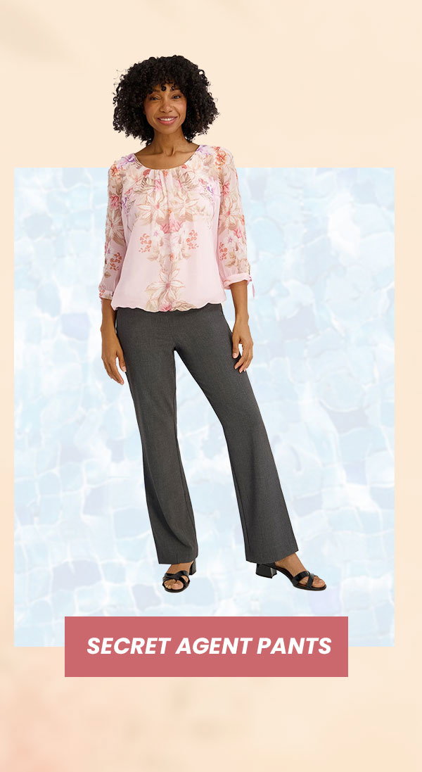 Secret agent pants. 