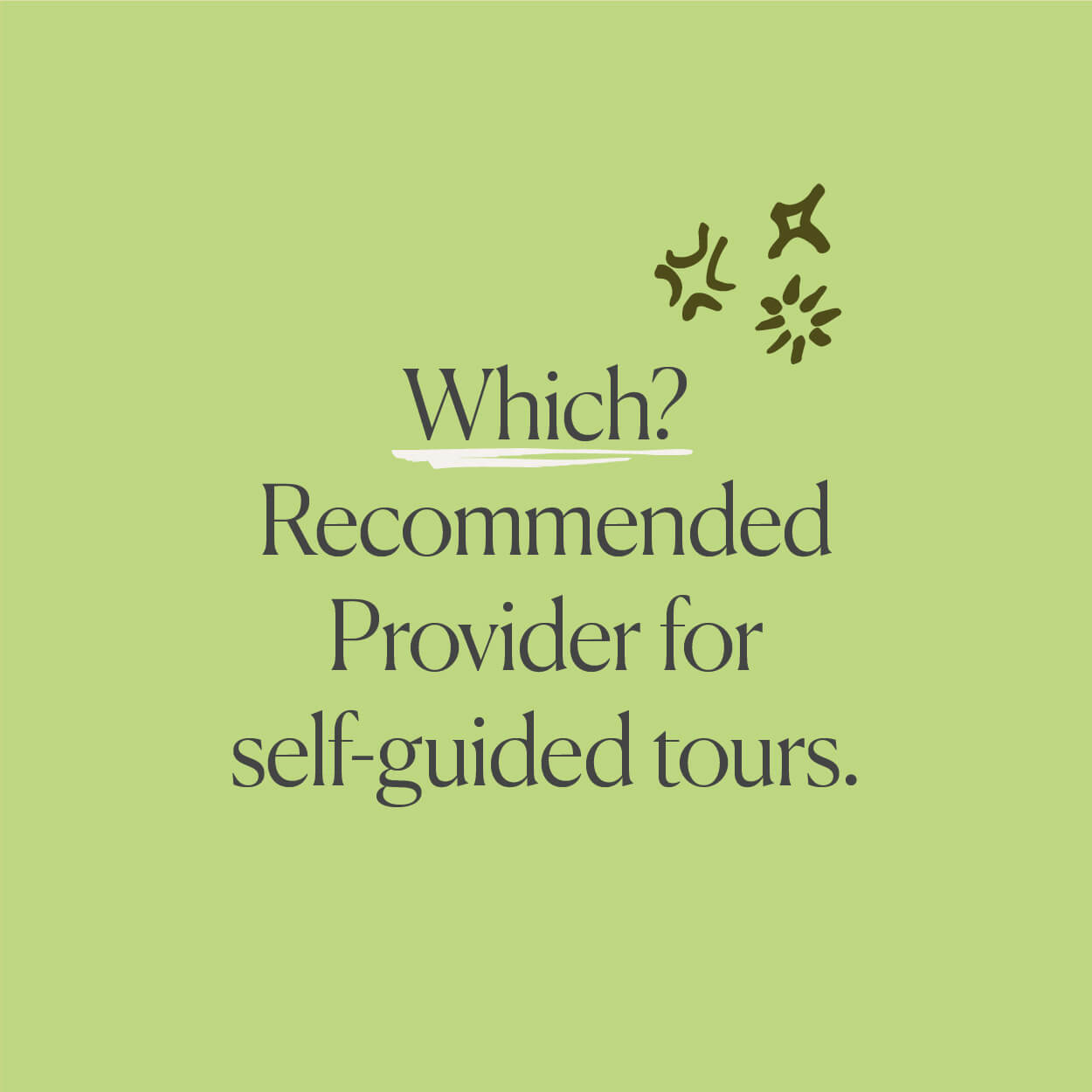 Which? recommended provider