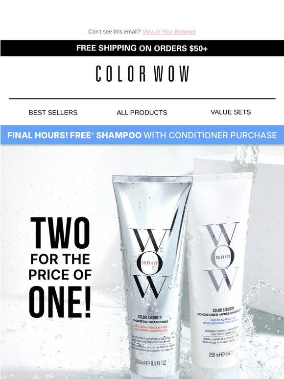 Hurry, this BOGO ends tonight!