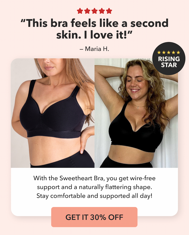 Shapermint Essentials Sweetheart Wireless Contour Bra
