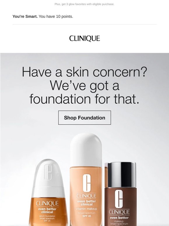 Skin concern? We’ve got a foundation for that.