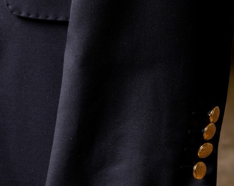 Men's Double Breasted Merino Blazer