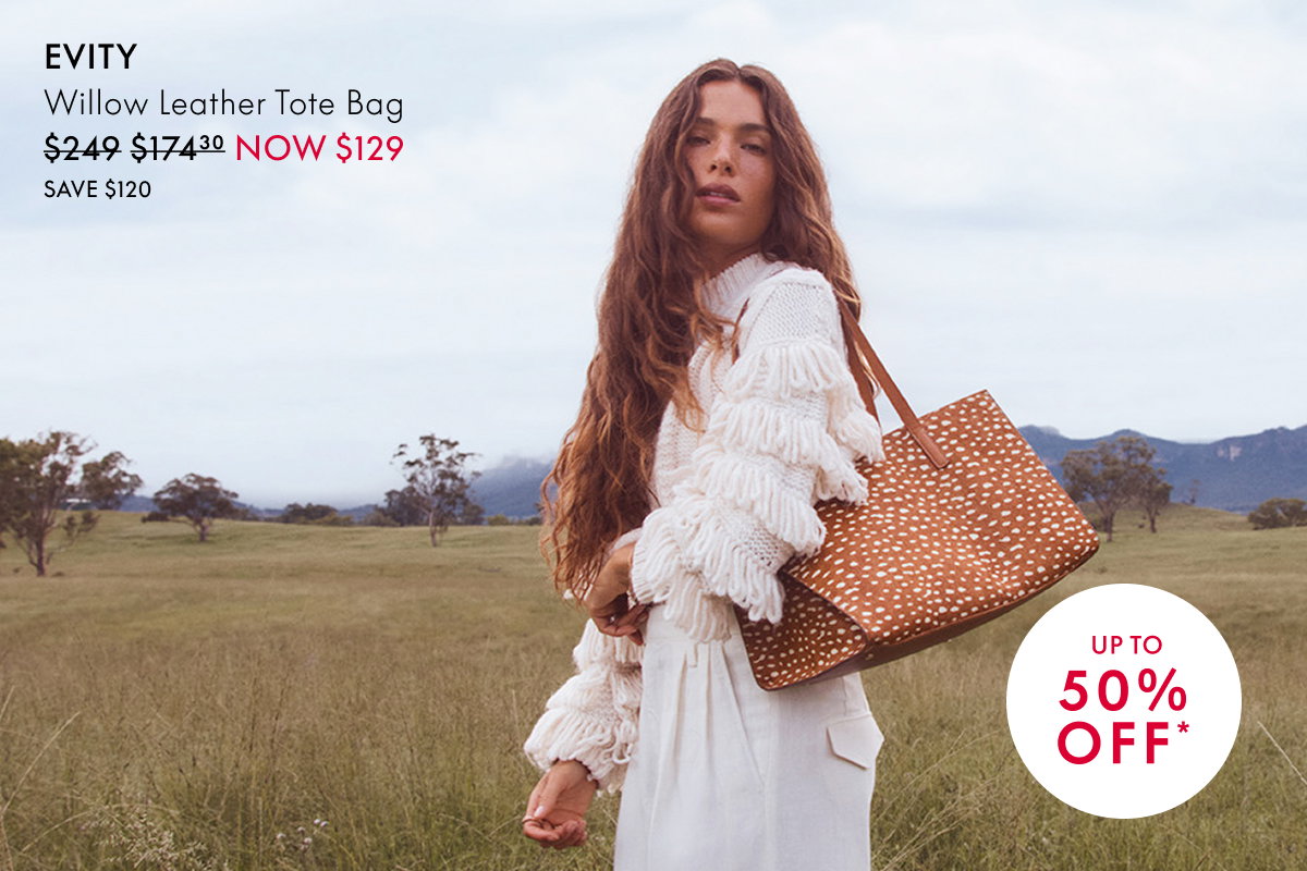 Evity Willow Leather Tote Bag
