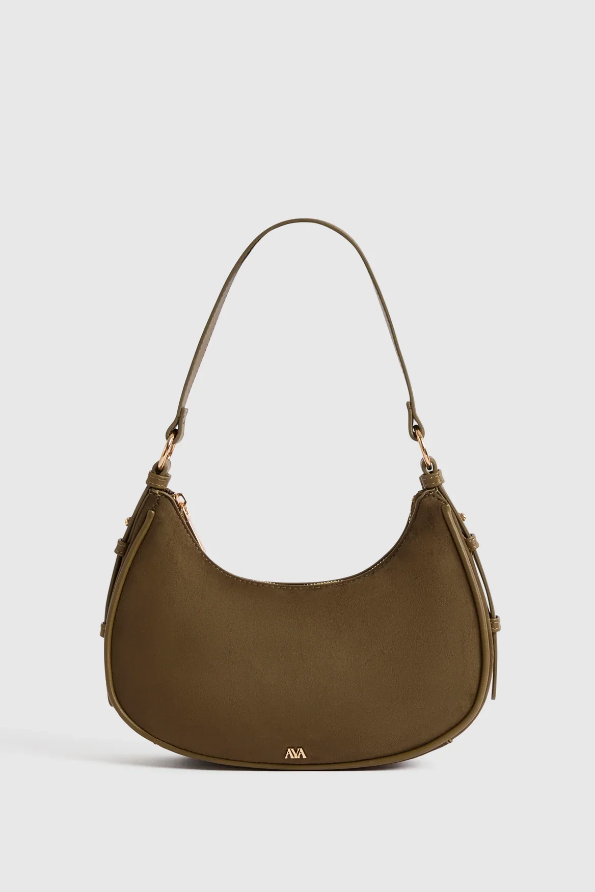 Image of Sophia Vegan Suede Shoulder Bag