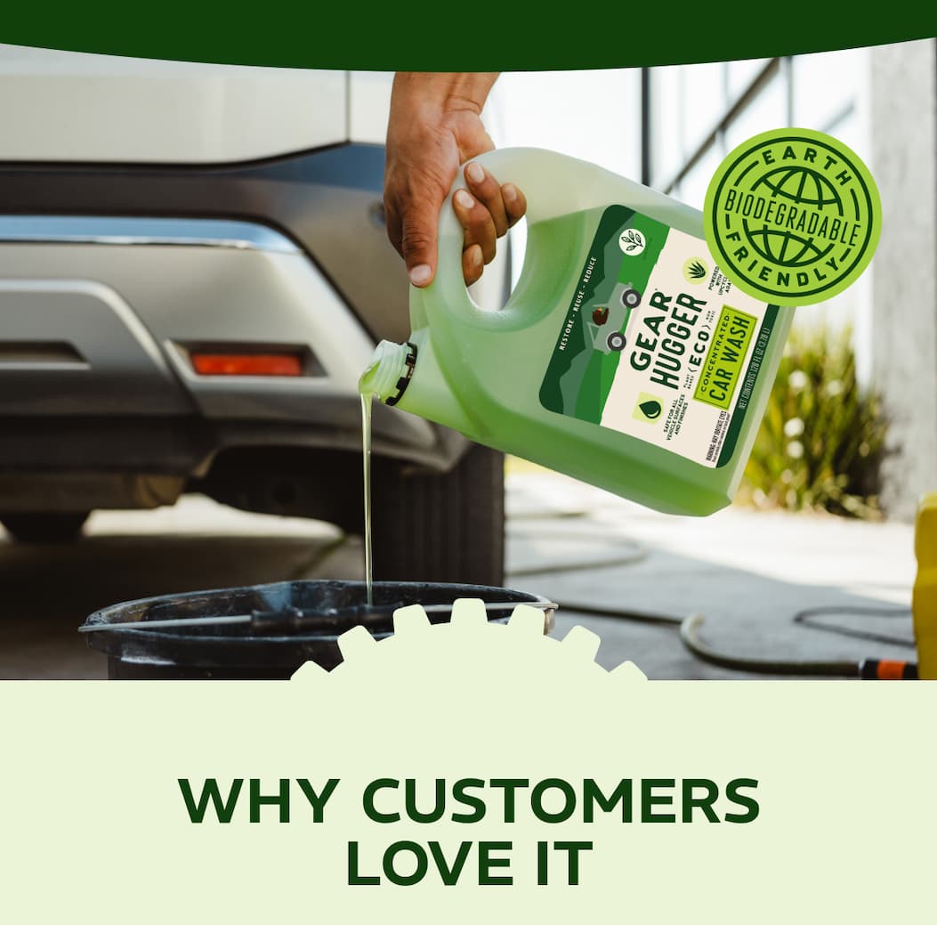 Car wash in use