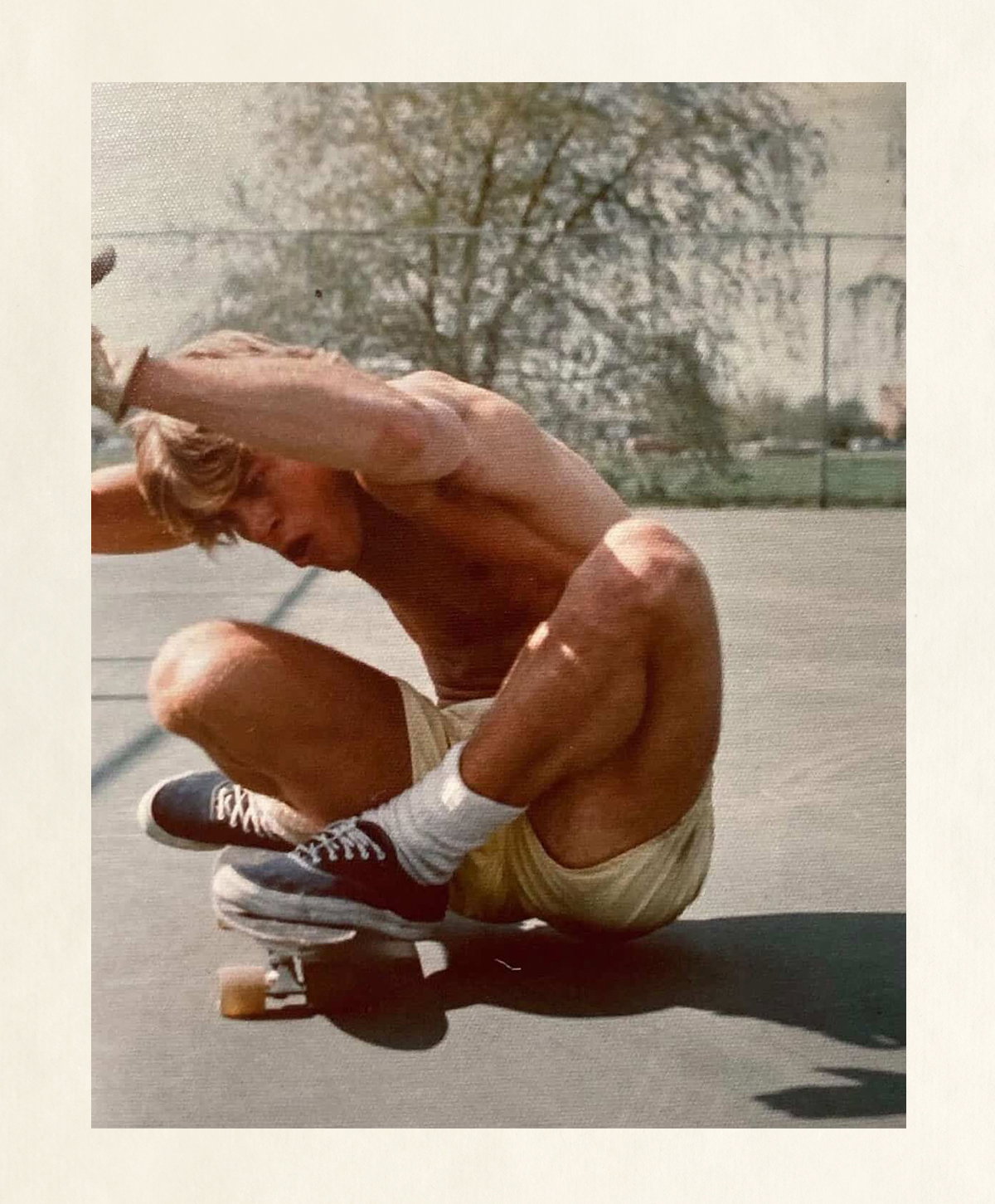 Vintage Skating Image from the Birdwell Archives